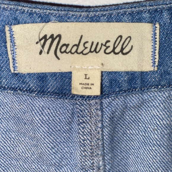 Madewell Blue Denim Dress - Picture 2 of 6